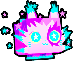 Neon Twilight Cat